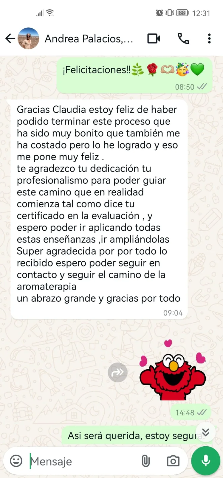 testimonio andrea